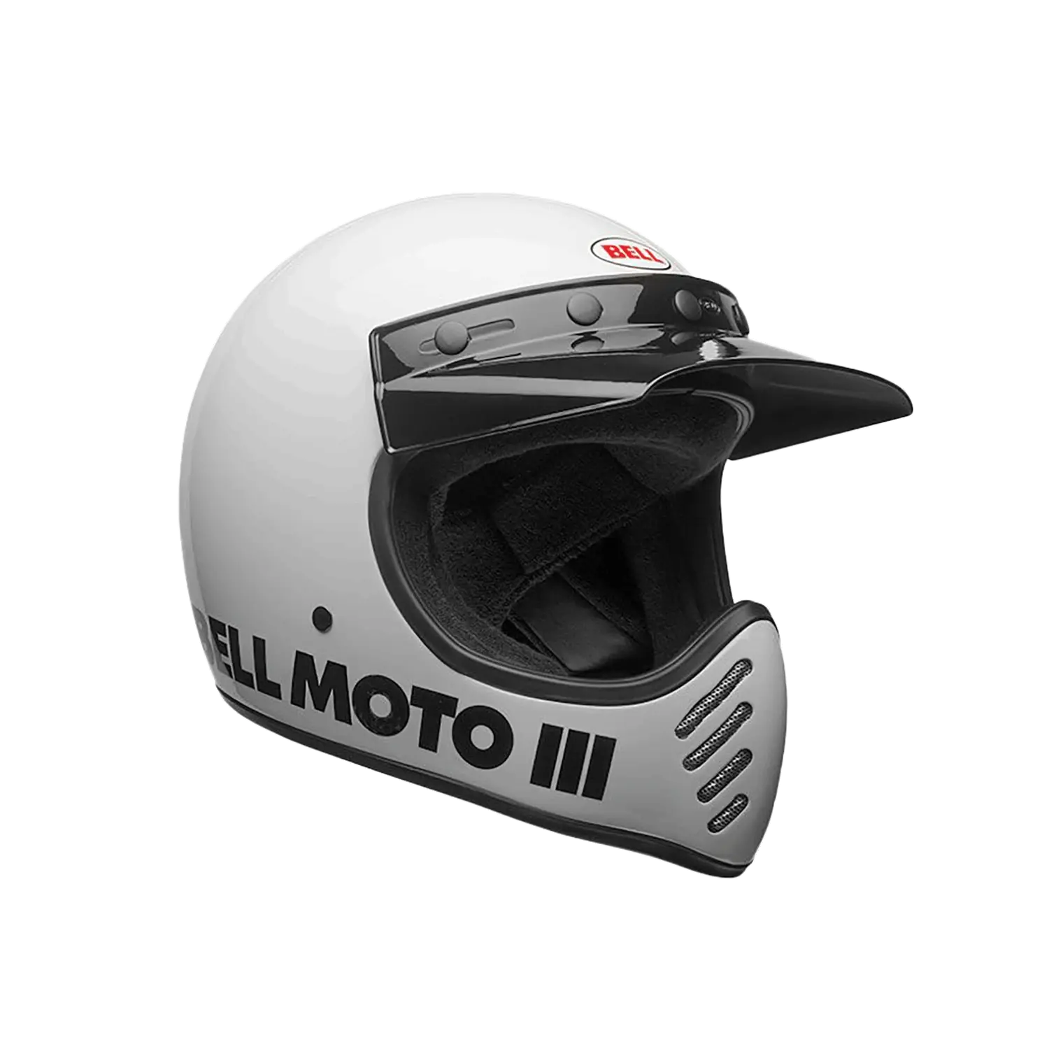 Bell Moto-3 Classic ECE 22.06 White FREE UK Delivery, FREE 365 Day Returns | Moto Central