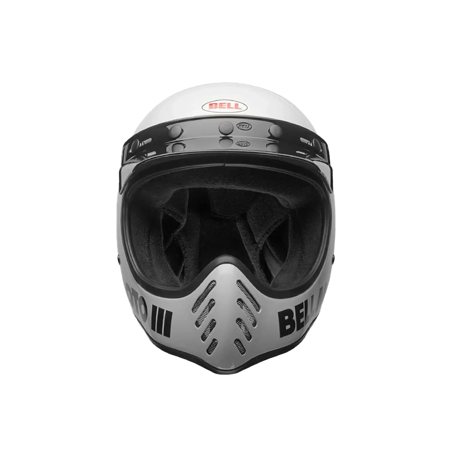 Bell Moto-3 Classic ECE 22.06 White FREE UK Delivery, FREE 365 Day Returns | Moto Central