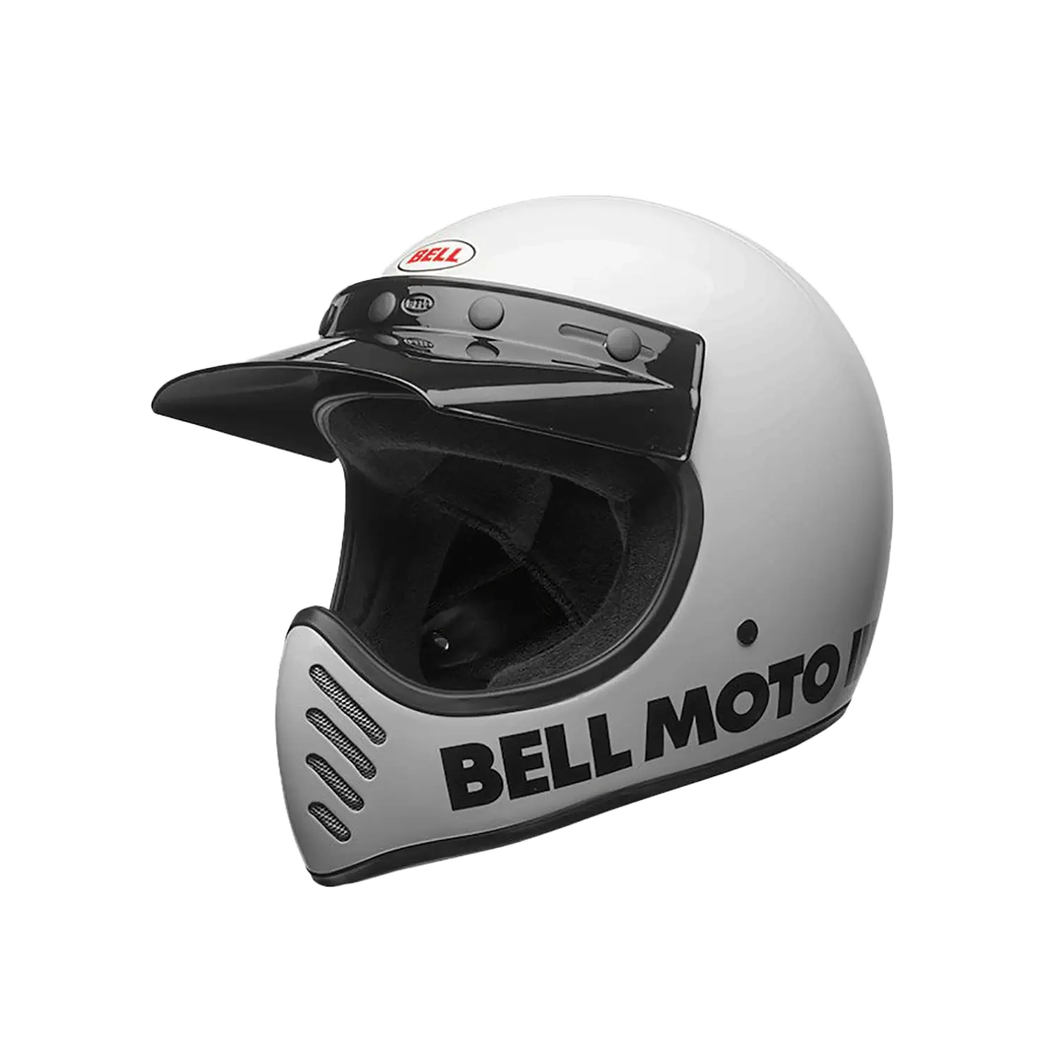 Bell Moto-3 Classic ECE 22.06 White FREE UK Delivery, FREE 365 Day Returns | Moto Central