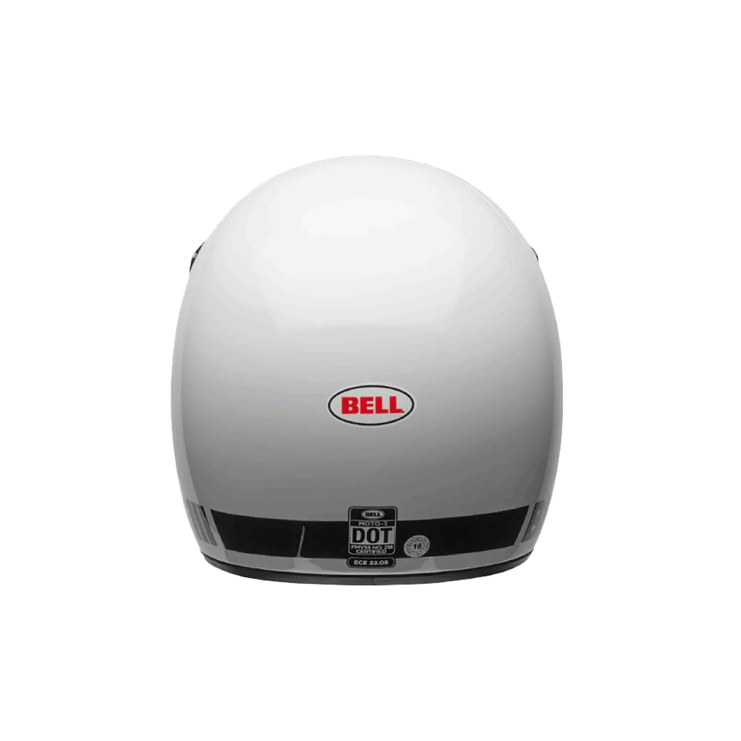 Bell Moto-3 Classic ECE 22.06 White FREE UK Delivery, FREE 365 Day Returns | Moto Central