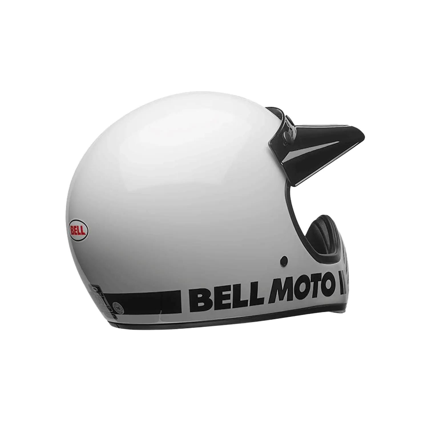 Bell Moto-3 Classic ECE 22.06 White FREE UK Delivery, FREE 365 Day Returns | Moto Central