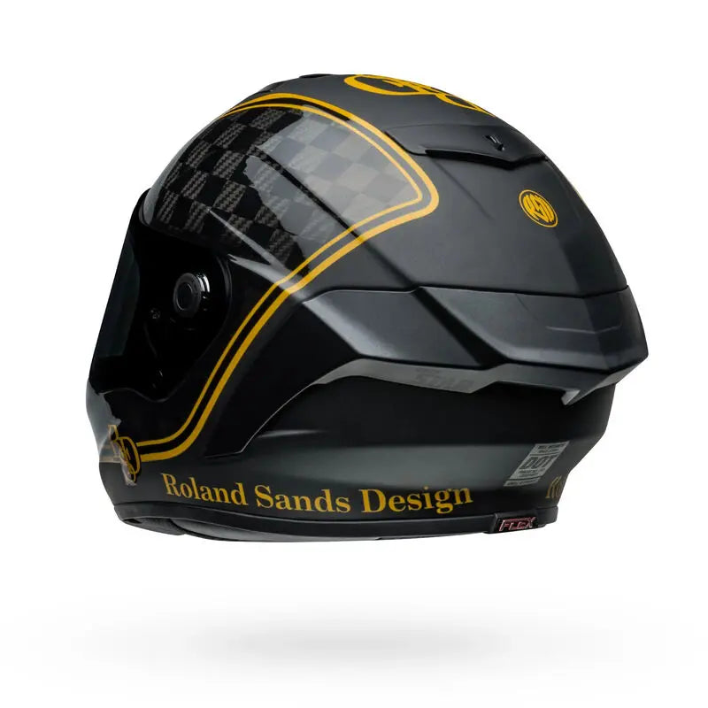 Bell Race Star DLX Flex RSD Player ECE 22.06 Black / Gold FREE UK Delivery, FREE 365 Day Returns | Moto Central