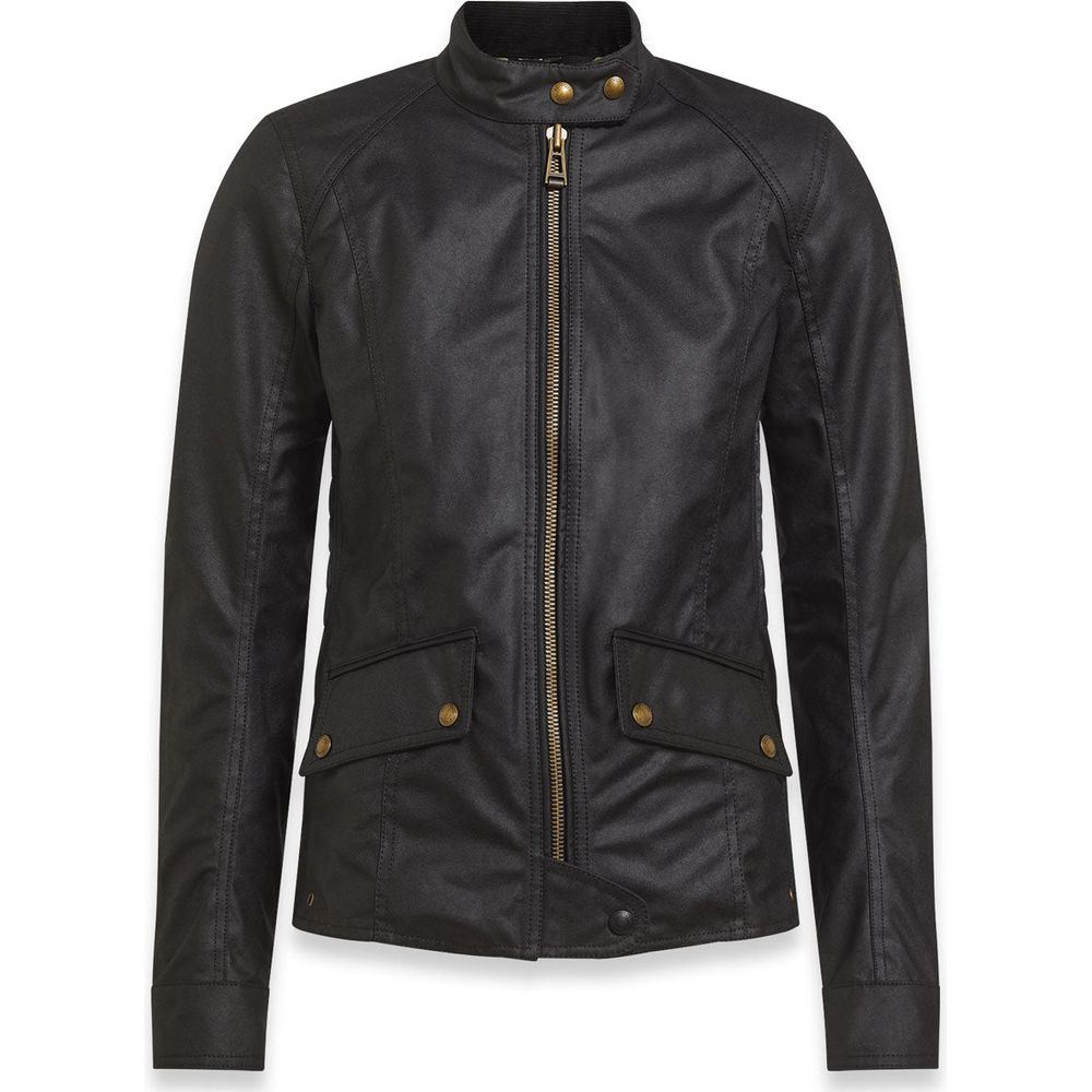 Belstaff Antrim Ladies Waxed Cotton Jacket Black