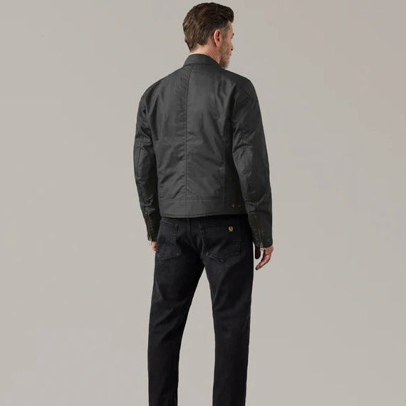 Belstaff Ariel Waxed Cotton Jacket Black