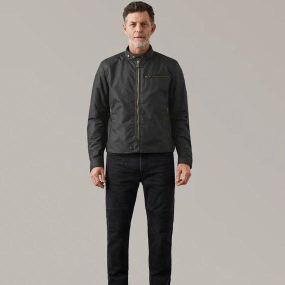 Belstaff Ariel Waxed Cotton Jacket Black