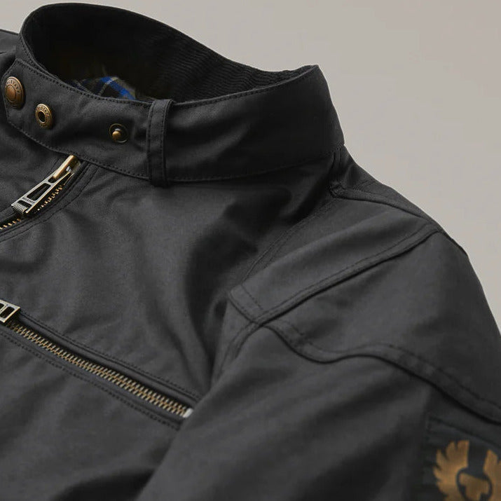 Belstaff Ariel Waxed Cotton Jacket Black