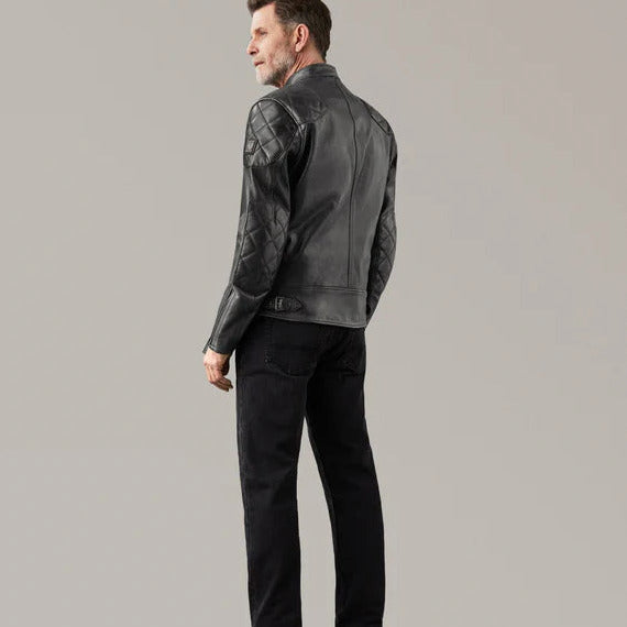 Belstaff Centenary Outlaw Pro Leather Jacket Black