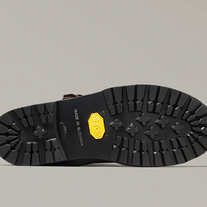 Belstaff Endurance Leather Boots Black / Brown