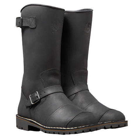 Belstaff Endurance Leather Boots Black