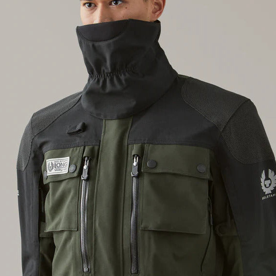 Belstaff Long Way Up Gore-Tex Pro Jacket Dark Olive