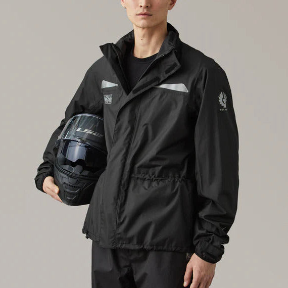 Belstaff Long Way Up Rain Over Jacket Black