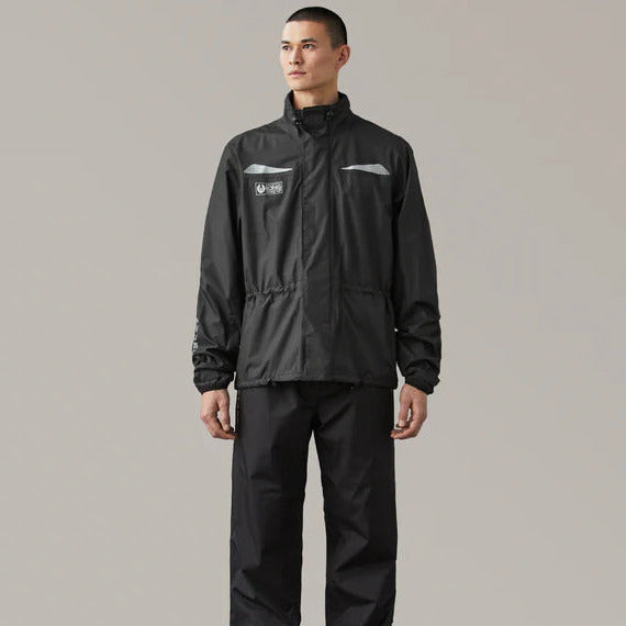 Belstaff Long Way Up Rain Over Jacket Black