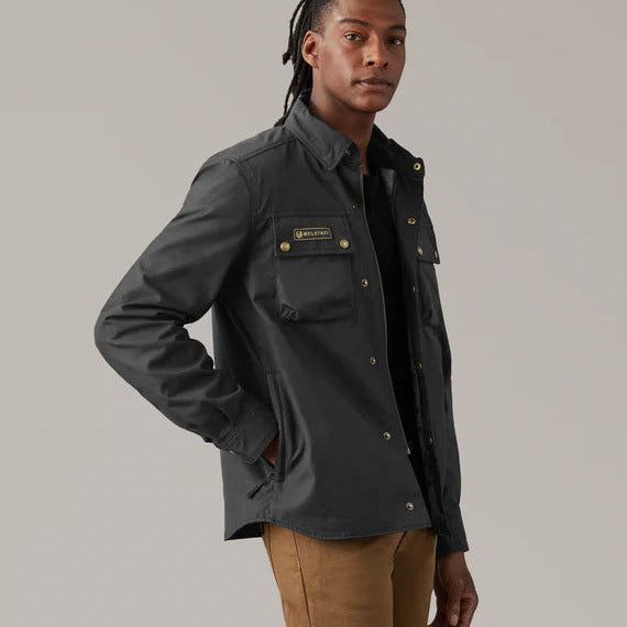 Belstaff Mansion Riding Shirt Black