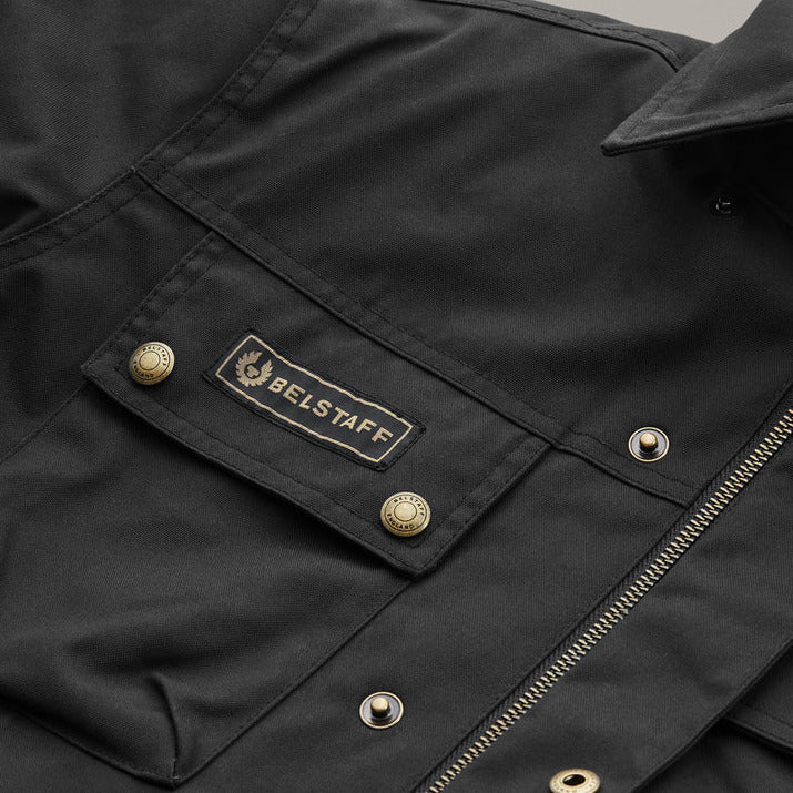 Belstaff Mansion Riding Shirt Black
