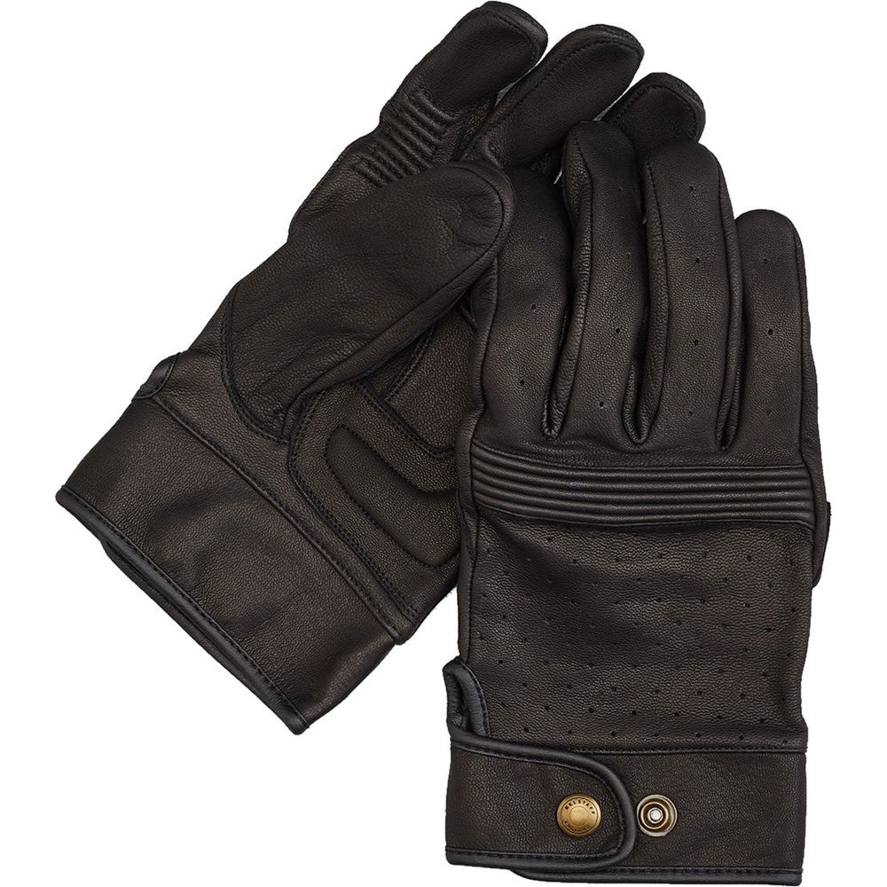Belstaff Montgomery Leather Gloves Black