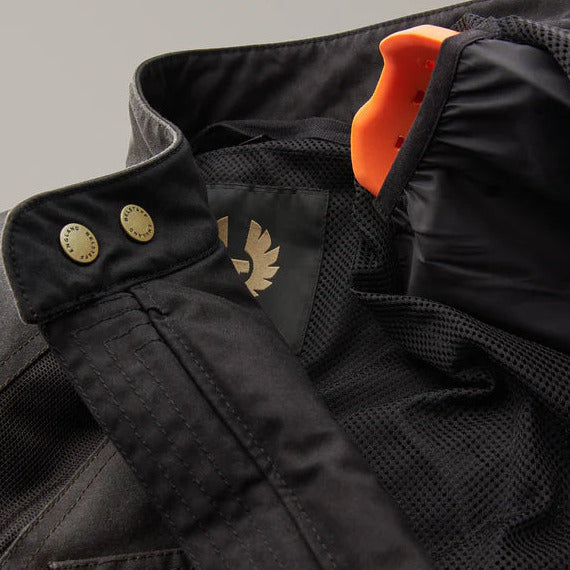 Belstaff Temple Technical Waxed Cotton Jacket Mahogany