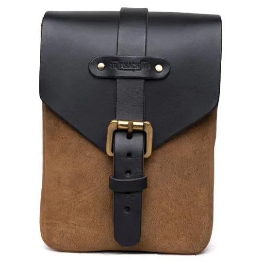 Trip Machine Tank Pouch / Belt Pouch Tobacco Brown - front product view