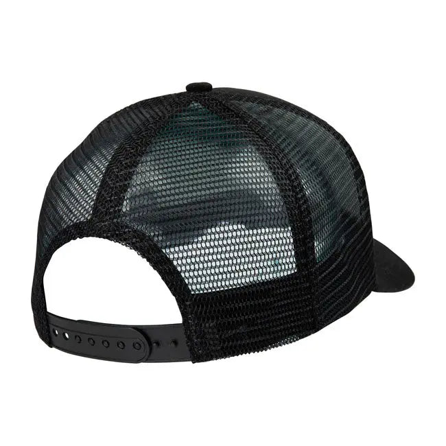 Santa Cruz Hand Mesh Back Cap Black / Black - FREE UK Shipping, FREE 365 Day Returns | Moto Central