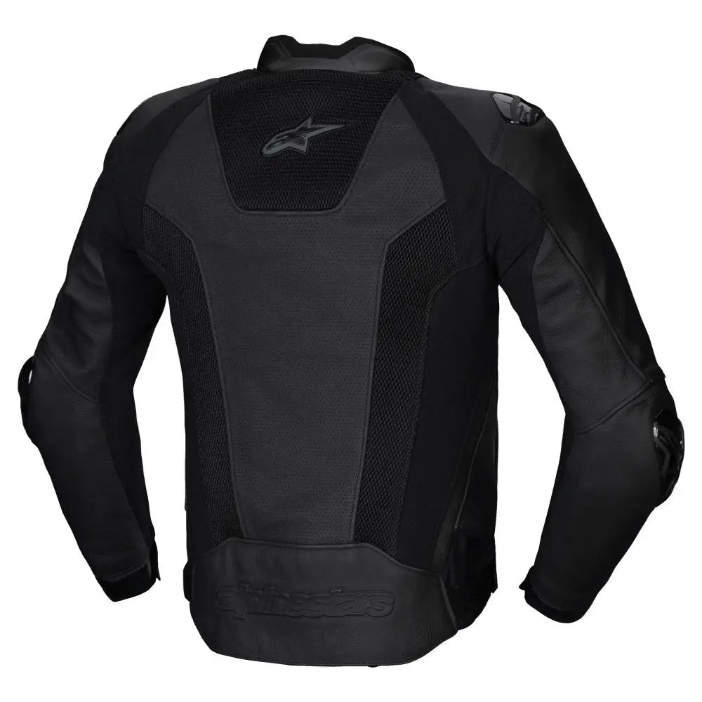 Alpinestars Missile V3 Airflow Leather Jacket Black / Black - FREE UK Shipping, FREE 365 Day Returns | Moto Central