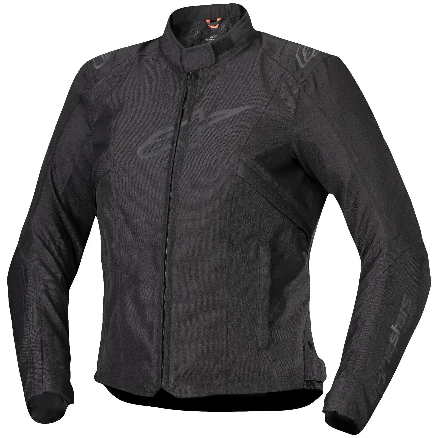 Alpinestars Stella T-SPS V2 Waterproof Ladies Textile Jacket Black / Black front view