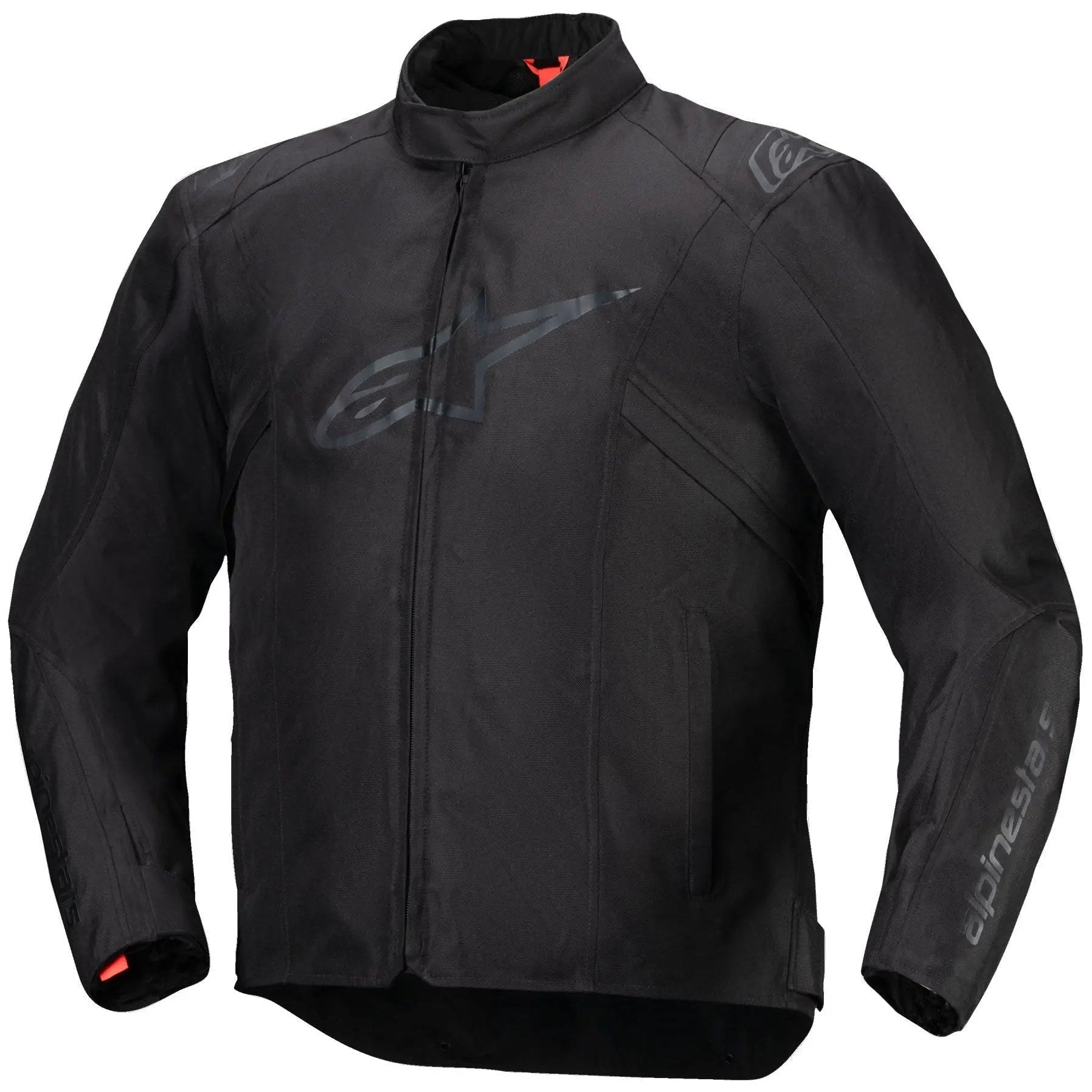 Alpinestars T-SPS V2 Waterproof Textile Jacket Black / Black front three-quarter view