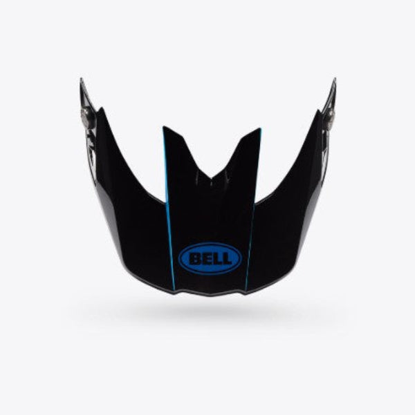 Bell Moto-10 Spherical Peak Strike Blue
