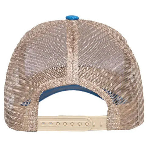 King Kerosin Titties And Beer Cap Beige / Blue — rear view