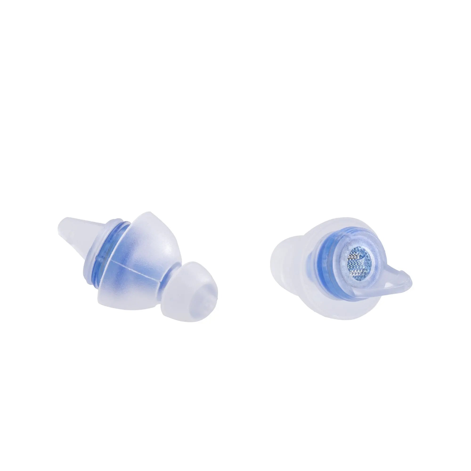 Oxford FilterBuds Touring 22 SNR Ear Buds Clear / Blue - FREE UK Shipping, FREE 365 Day Returns | Moto Central