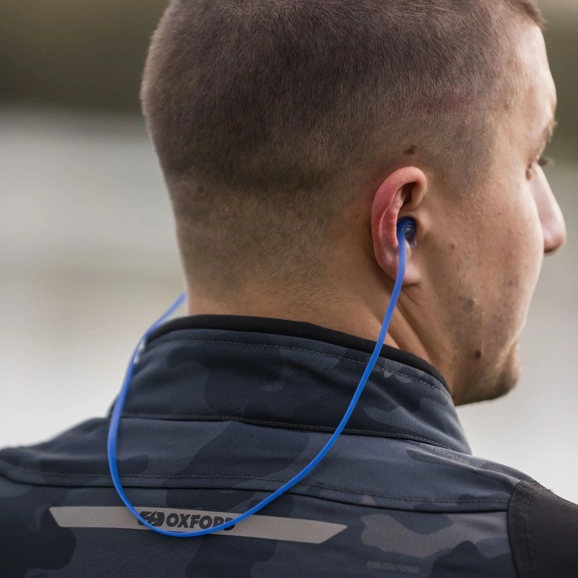 Oxford FilterBuds Touring 22 SNR Ear Buds Clear / Blue - FREE UK Shipping, FREE 365 Day Returns | Moto Central