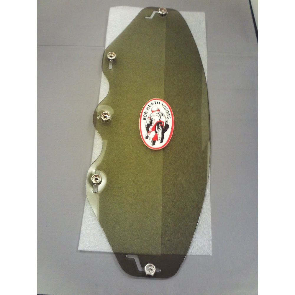 Bob Heath Visors ARC001 For Open Face Smoke - 1mm