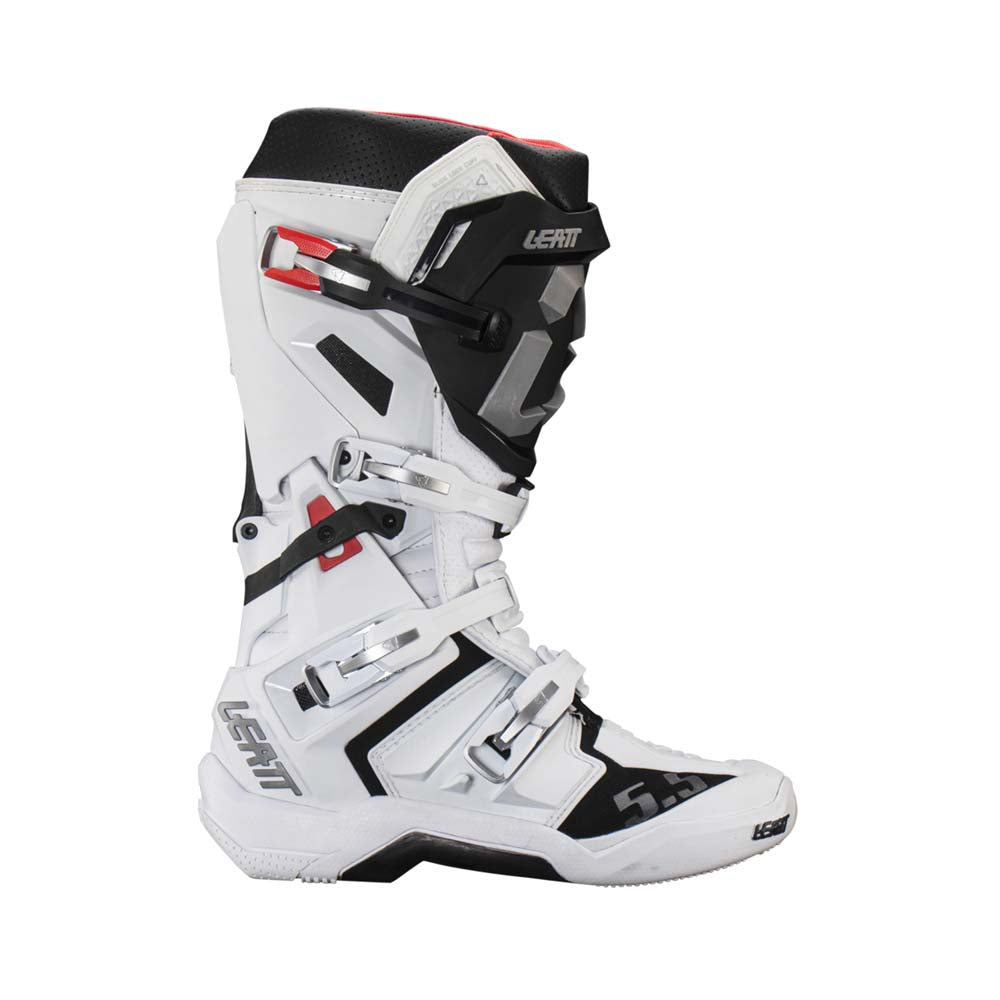 Leatt Moto 5.5 FlexLock Motocross Boots White