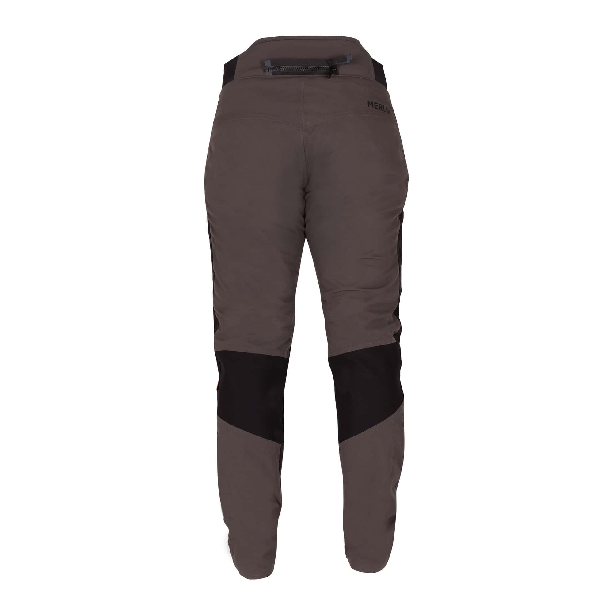 Merlin Borderlands D3O Laminated In Boot Textile Trouser Granite FREE UK Delivery, FREE 365 Day Returns | Moto Central