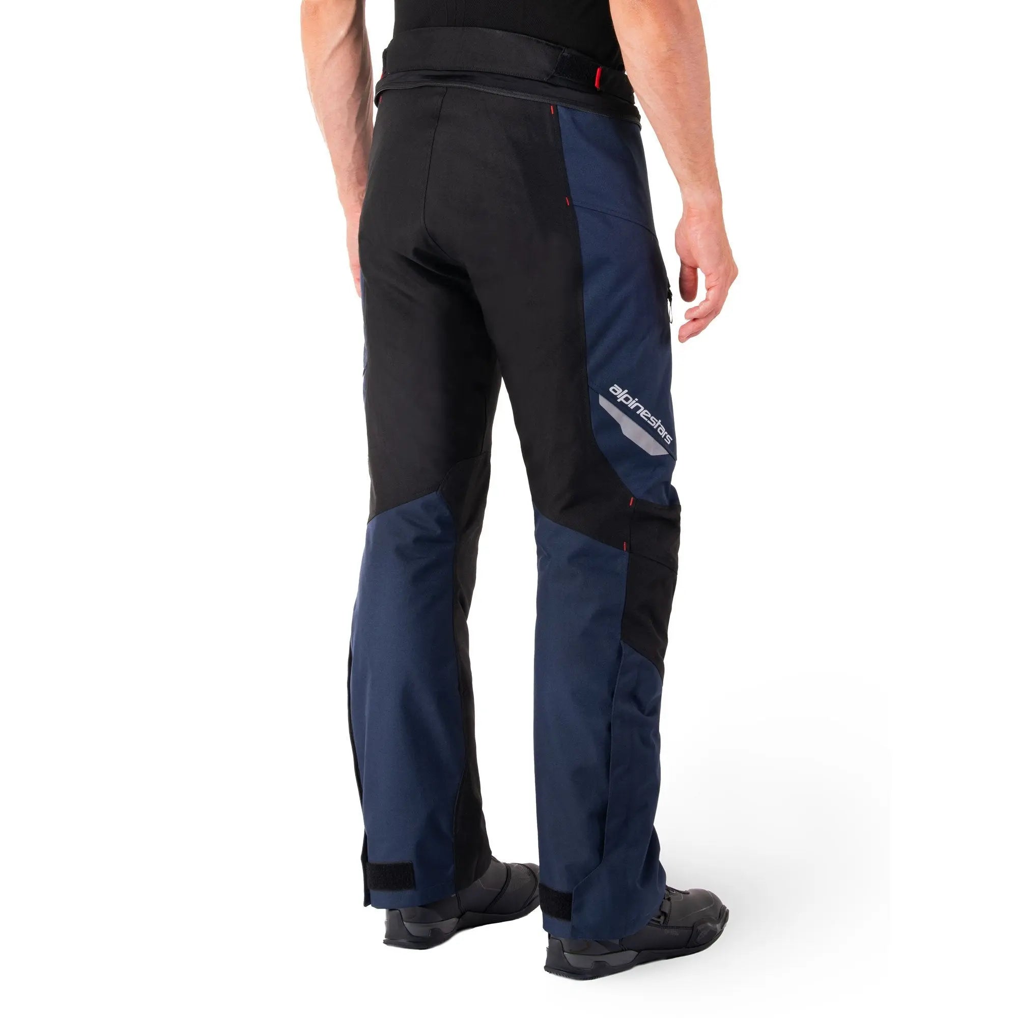Alpinestars ST-1 Waterproof Textile Trouser Dark Blue / Black / Bright Red - FREE UK Shipping, FREE 365 Day Returns | Moto Central