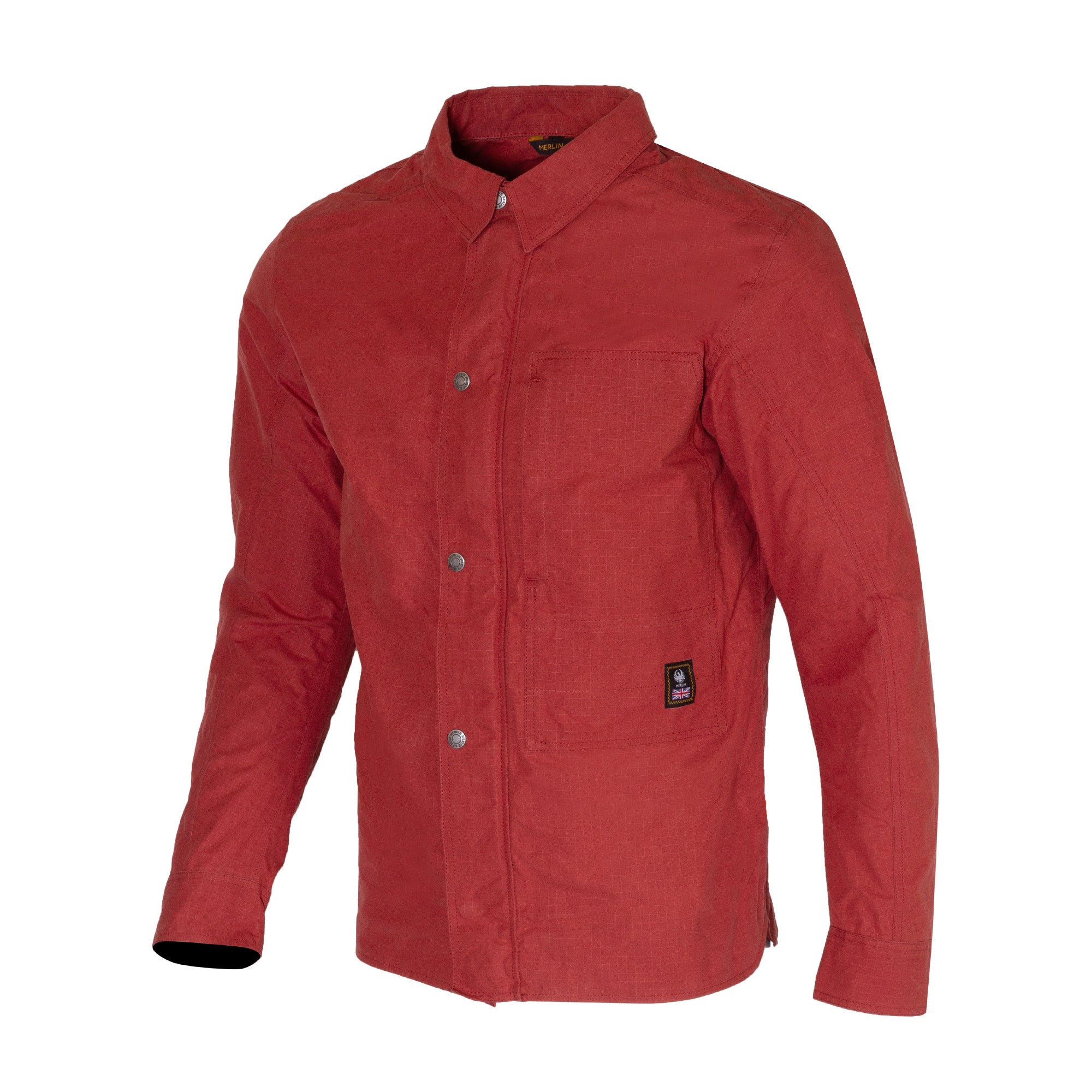 Merlin Broughton Organic Ripstop D3O Jacket Ochre FREE UK Delivery, FREE 365 Day Returns | Moto Central