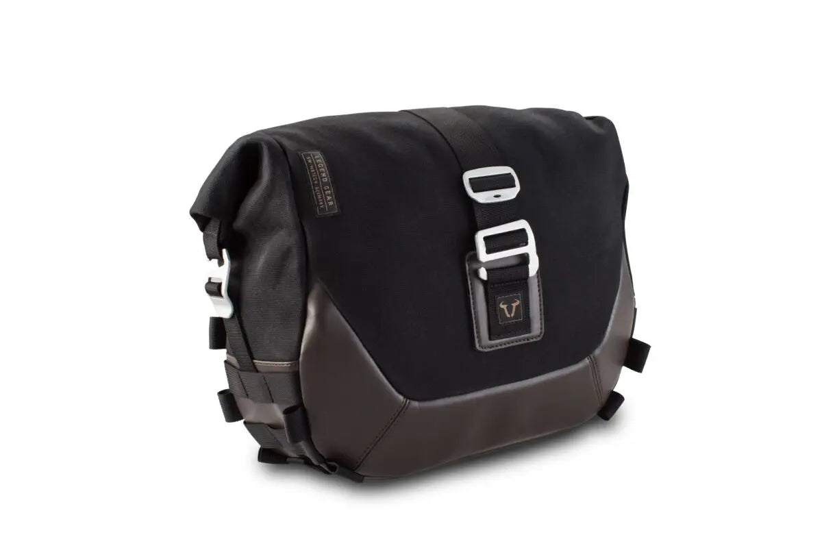 SW-Motech Legend Side Bag System LC Black / Brown | Vendor No BC.HTA.07.996.20000 - FREE UK Shipping, FREE 365 Day Returns | Moto Central