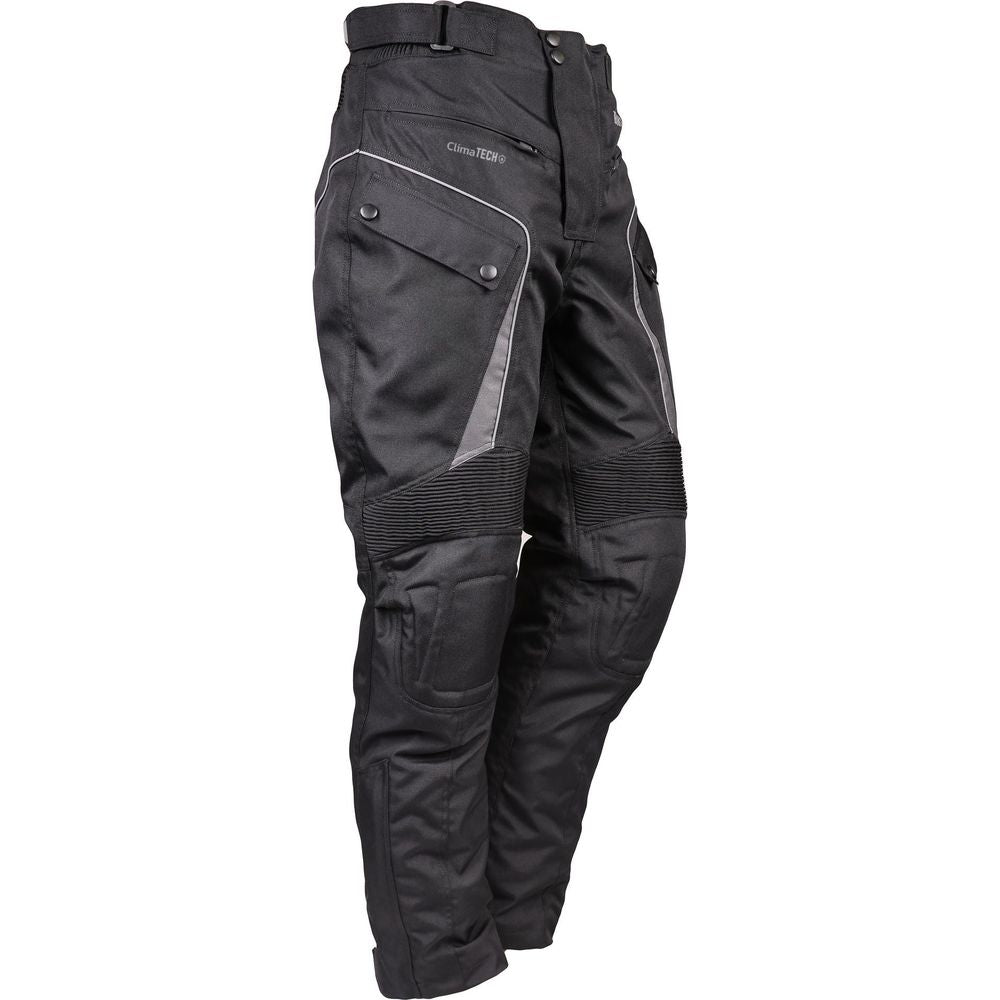 Bike It Burhou Motorcycle Trouser Black