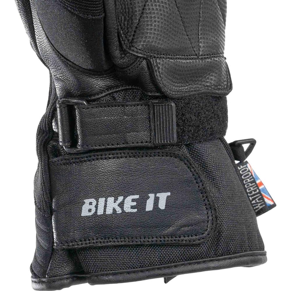 Bike It Burhou All-Season All-Weather Gloves Black