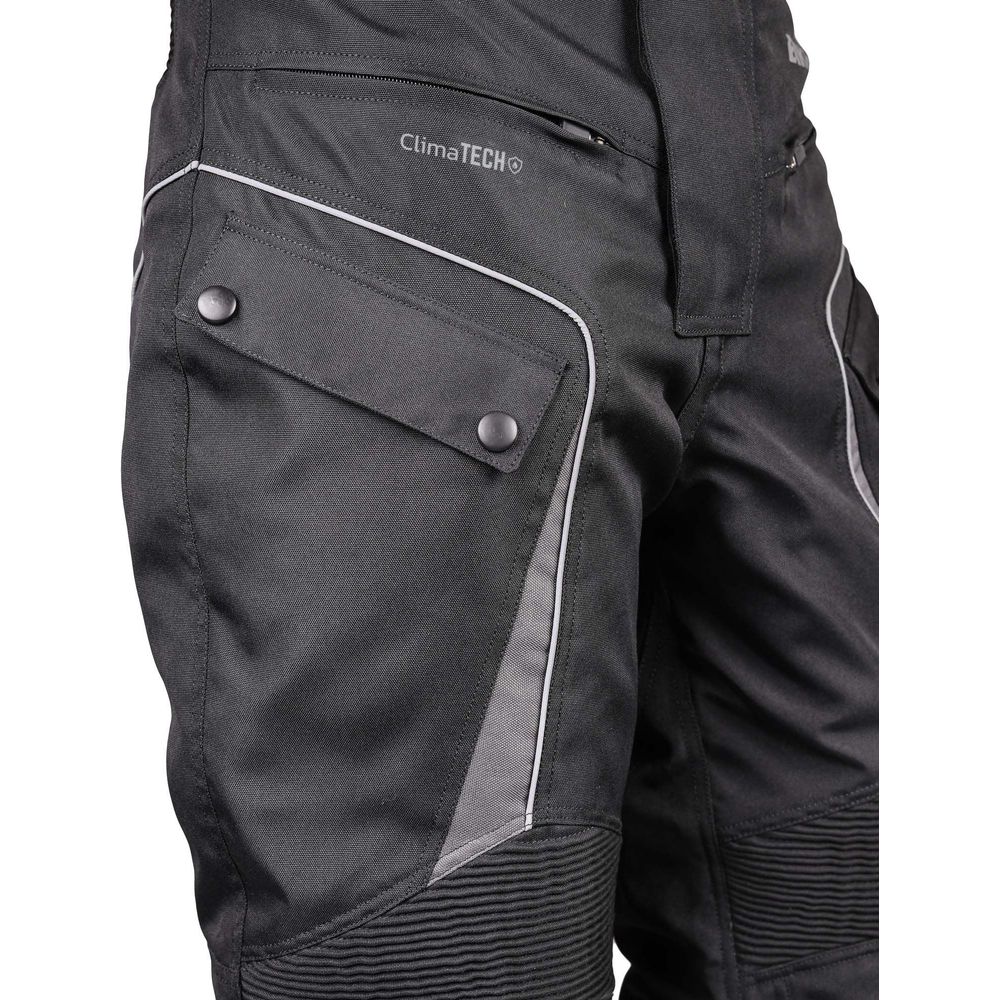 Bike It Burhou Motorcycle Trouser Black