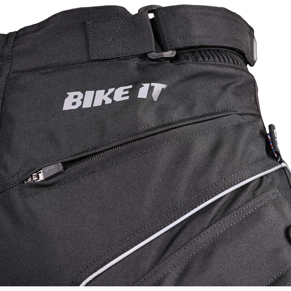 Bike It Burhou Motorcycle Trouser Black