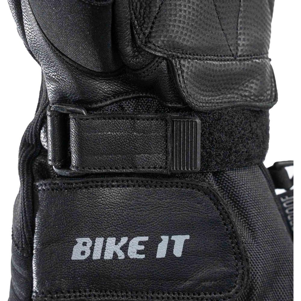 Bike It Burhou All-Season All-Weather Gloves Black