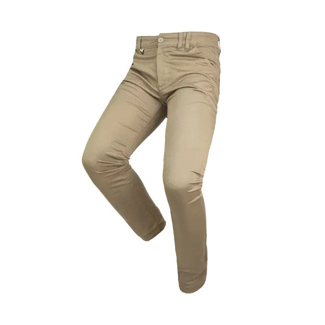 ByCity Docks Textile Trouser Beige - FREE UK Shipping, FREE 365 Day Returns | Moto Central