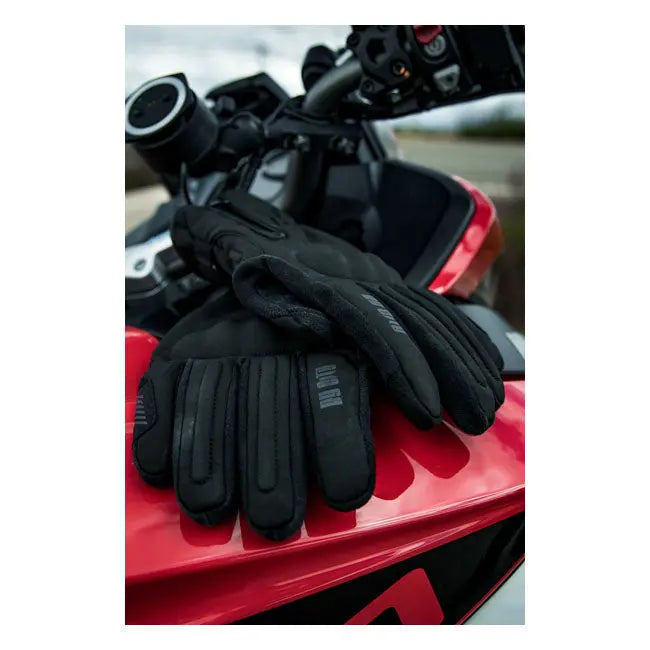 ByCity Iceland Textile Gloves Black - FREE UK Shipping, FREE 365 Day Returns | Moto Central