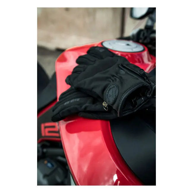 ByCity Iceland Textile Gloves Black - FREE UK Shipping, FREE 365 Day Returns | Moto Central
