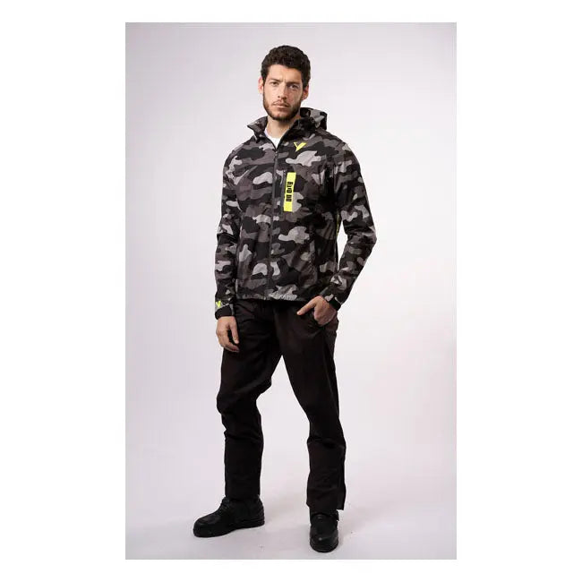 ByCity Military Rain Jacket - FREE UK Shipping, FREE 365 Day Returns | Moto Central
