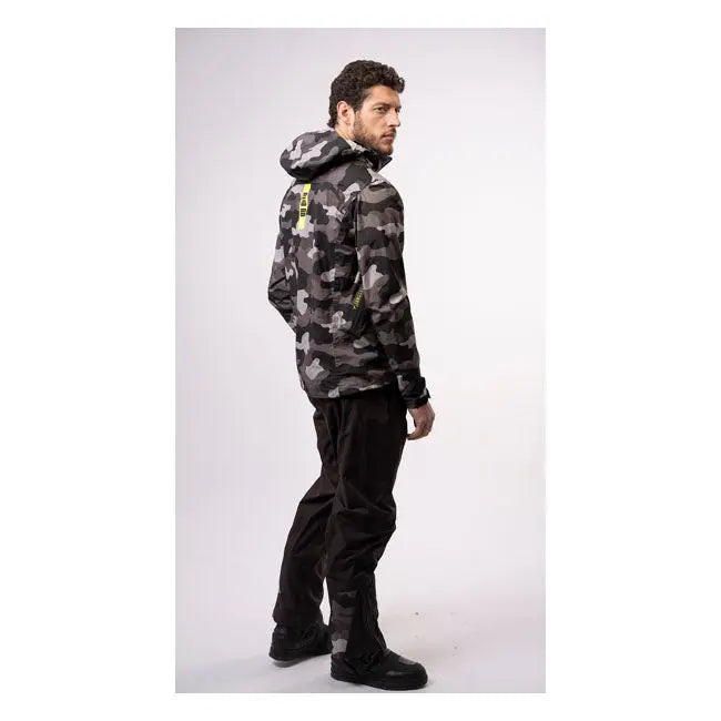 ByCity Military Rain Jacket - FREE UK Shipping, FREE 365 Day Returns | Moto Central