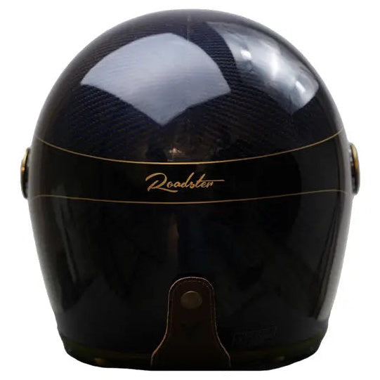 ByCity Roadster 3 Carbon Golden Blue — rear view