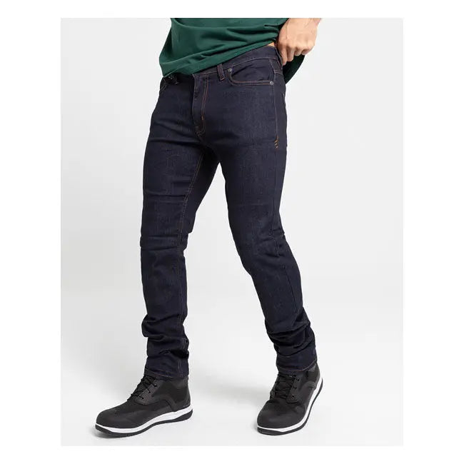 ByCity Route 2 Denim Jeans Dark Blue - FREE UK Shipping, FREE 365 Day Returns | Moto Central
