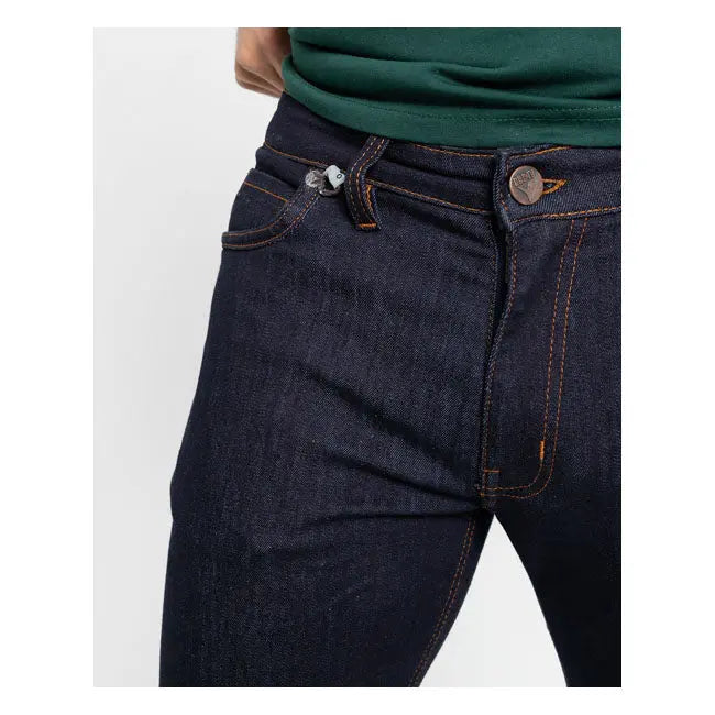 ByCity Route 2 Denim Jeans Dark Blue - FREE UK Shipping, FREE 365 Day Returns | Moto Central