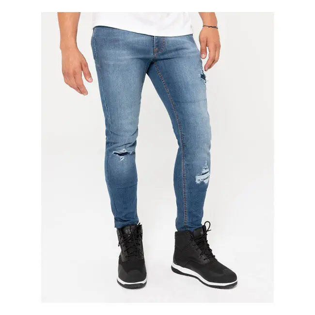 ByCity Soul Denim Jeans Blue - FREE UK Shipping, FREE 365 Day Returns | Moto Central
