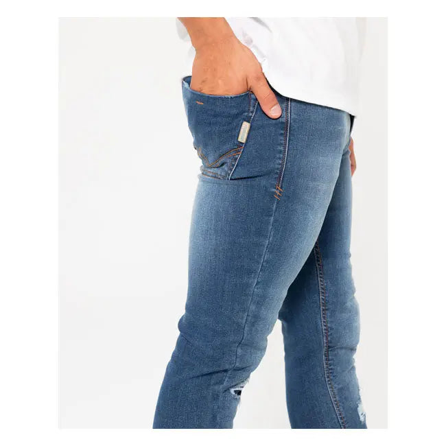 ByCity Soul Denim Jeans Blue - FREE UK Shipping, FREE 365 Day Returns | Moto Central